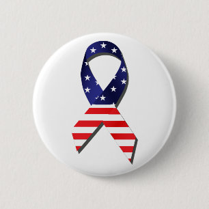 Bóton Redondo 5.08cm Ribbon EUA