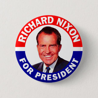 Bóton Redondo 5.08cm Richard Nixon Para Presidente
