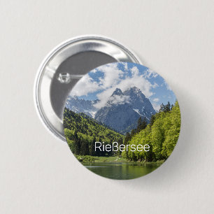 Bóton Redondo 5.08cm Riessersee Alps Garmisch Partenkirchen Bavaria