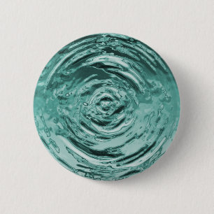 Bóton Redondo 5.08cm Ripple Ripple Teal