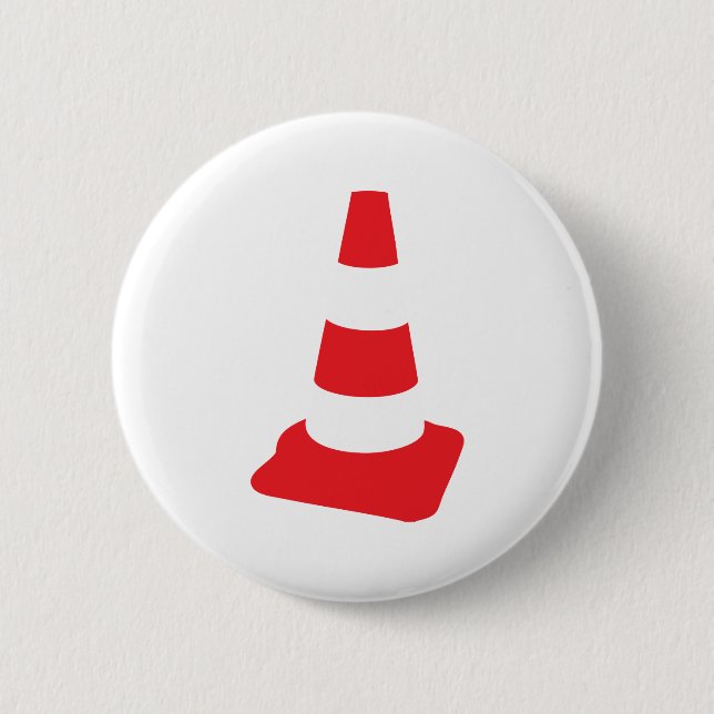 Bóton Redondo 5.08cm roadwork do cone do tráfego do roadmarker (Frente)