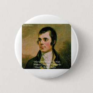 Bóton Redondo 5.08cm Robert Burns Famosa Citação
