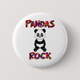 Bóton Redondo 5.08cm Rocha das pandas