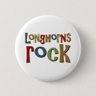 Bóton Redondo 5.08cm Rocha dos Longhorns