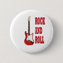 rock and roll guitarra electrica roja