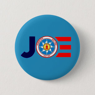 Bóton Redondo 5.08cm Rock Sioux em pé para Joe 2020