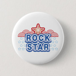 Bóton Redondo 5.08cm Rock Star