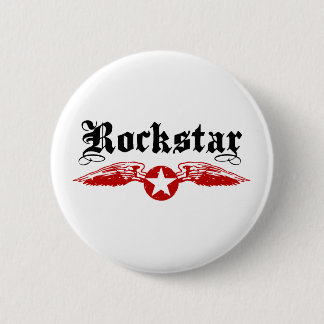 Bóton Redondo 5.08cm Rockstar