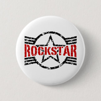 Bóton Redondo 5.08cm Rockstar