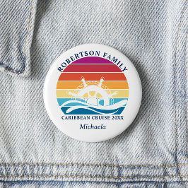 Bóton Redondo 5.08cm Roda do Navio Ultrassértico do Cruzeiro Familiar P