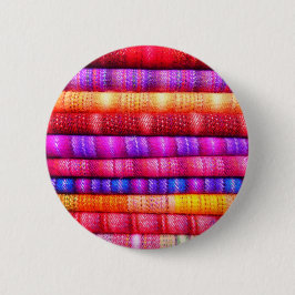 Bóton Redondo 5.08cm Rolamentos de Tecidos Coloridos