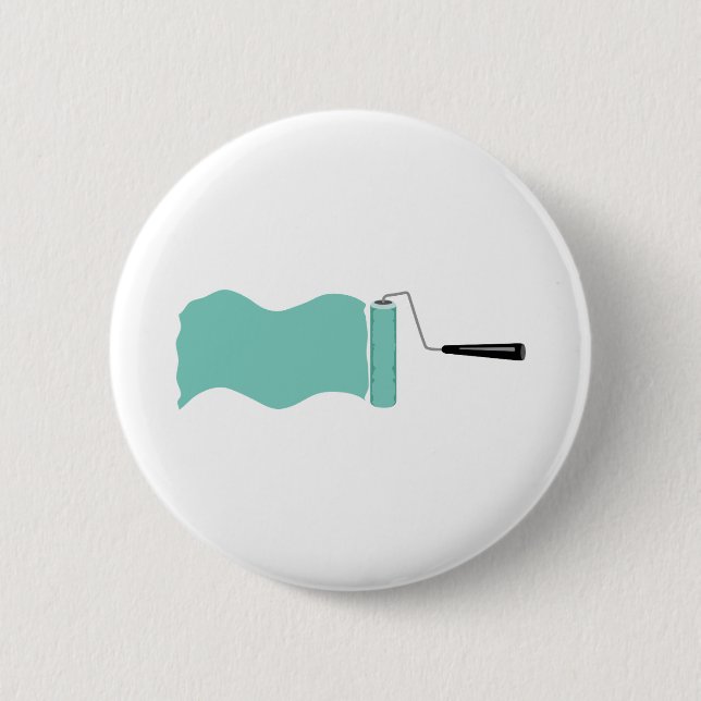 Bóton Redondo 5.08cm Rolo de pintura (Frente)