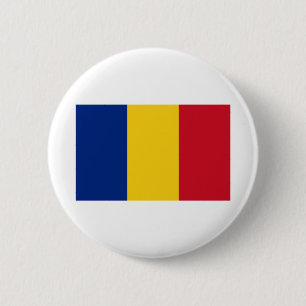 Bóton Redondo 5.08cm România - Romênia Flag