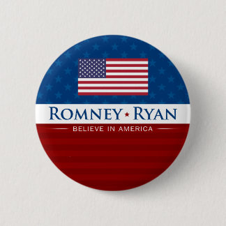 Bóton Redondo 5.08cm Romney & Ryan acreditam em América