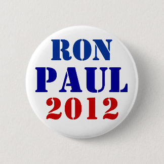 Bóton Redondo 5.08cm Ron Paul 2012