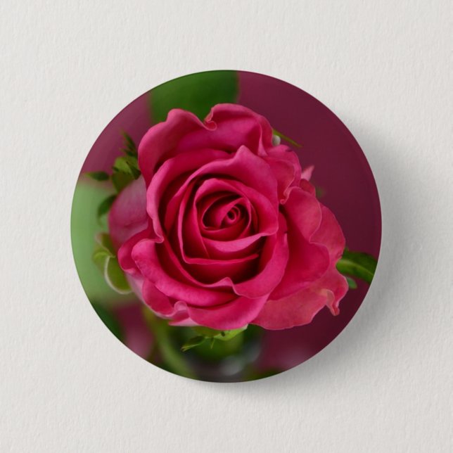 Bóton Redondo 5.08cm Rosa (Frente)