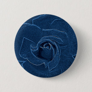 Bóton Redondo 5.08cm rosa azul veludo