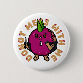 Bóton Redondo 5.08cm Rosquinha Mess Comigo