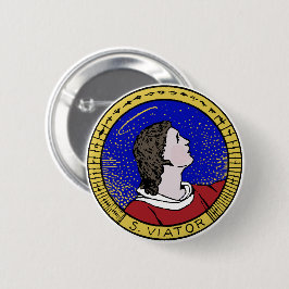 Bóton Redondo 5.08cm Roundel of Rua Viator of Lyon the Catechist (LD 01