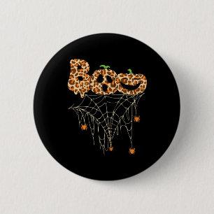 Bóton Redondo 5.08cm Roupa De Halloween A Aranha-Aranha Cai Pumpkin Che