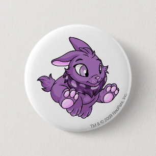 Bóton Redondo 5.08cm Roxo de Cybunny