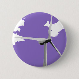 Bóton Redondo 5.08cm Roxo de GKWF