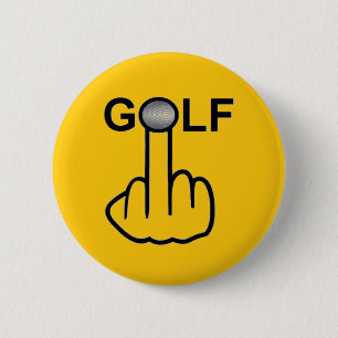 Bóton Redondo 5.08cm Sacudir Button Golf