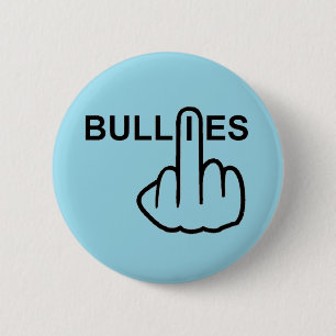 Bóton Redondo 5.08cm Sacudir de Bullies do Botão