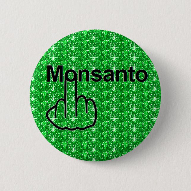Bóton Redondo 5.08cm Sacudir de Monsanto do botão (Frente)