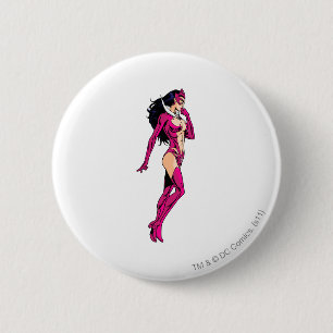 Bóton Redondo 5.08cm Safira de estrela 8