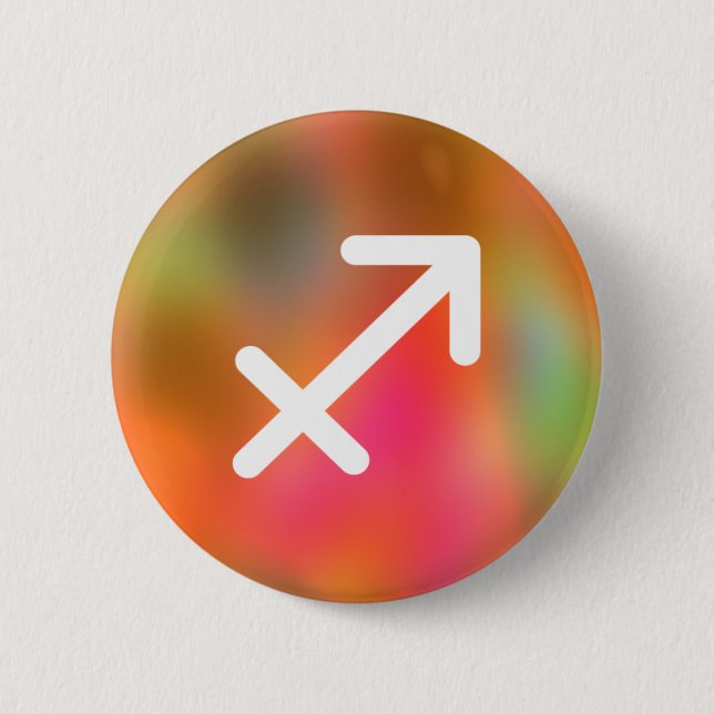 Bóton Redondo 5.08cm Sagitário (Frente)