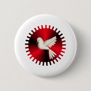 Bóton Redondo 5.08cm Sagrado Espírito Doente