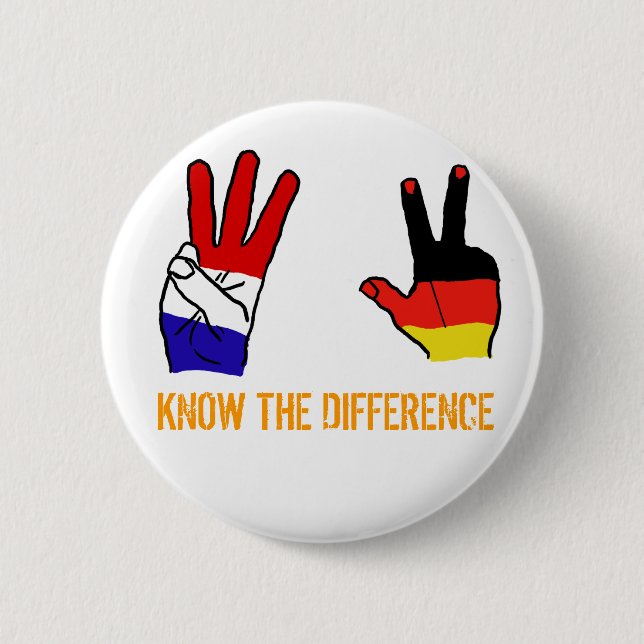 BÓTON REDONDO 5.08CM SAIBA A DIFERENÇA (Frente)