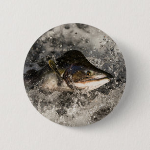 Bóton Redondo 5.08cm Salmão de Salmão
