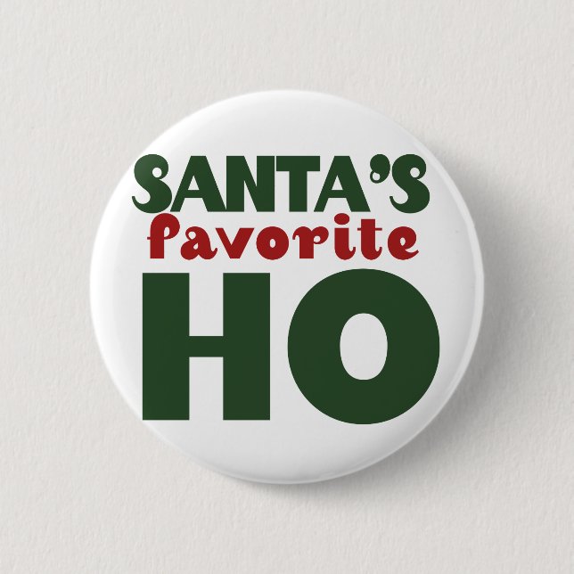 Bóton Redondo 5.08cm Santas Favoritas HO (Frente)