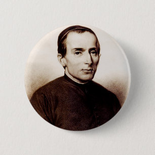 Bóton Redondo 5.08cm Santo Giuseppe Cafasso Padre Franciscano