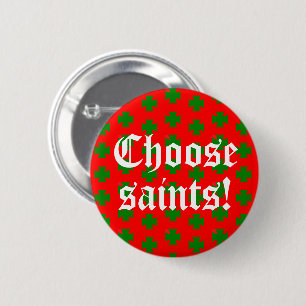 Bóton Redondo 5.08cm Santos_à_Vontade Slogan (Edição de Natal #2)