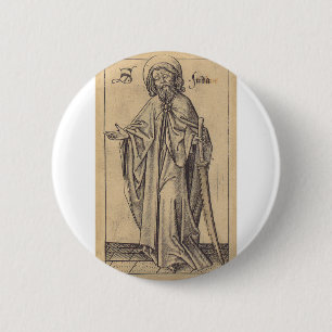 Bóton Redondo 5.08cm São Judas Tadeu, o Apóstolo e irmão de Jesus