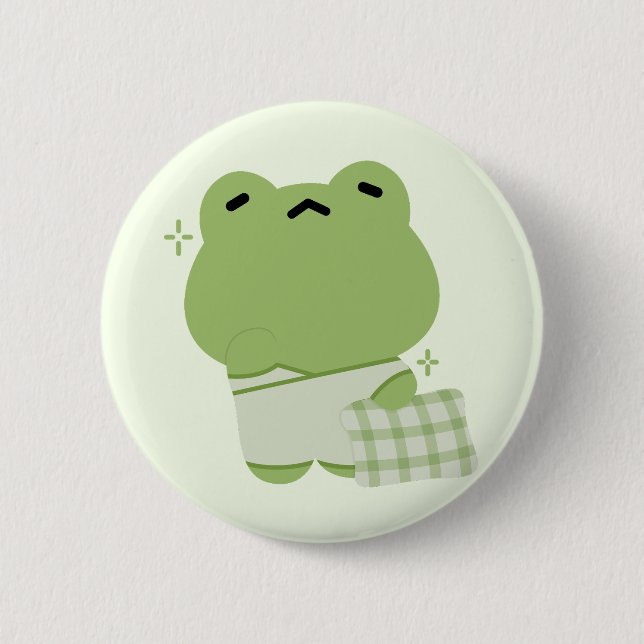 Bóton Redondo 5.08cm Sapo (Frente)