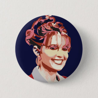 Bóton Redondo 5.08cm Sara Palin em 2012
