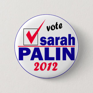 Bóton Redondo 5.08cm Sarah Palin