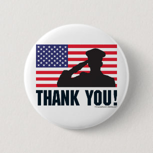 Bóton Redondo 5.08cm Saudação