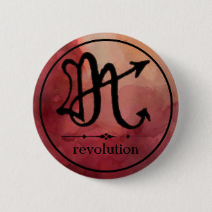 Bóton Redondo 5.08cm Scorpittarius