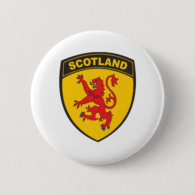 Bóton Redondo 5.08cm Scotland (Frente)