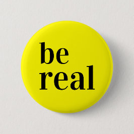 Bóton Redondo 5.08cm Seja amarelo-pino do botão real