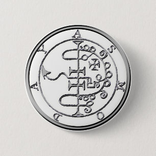 Bóton Redondo 5.08cm Selo de Asmoday Asmodeus