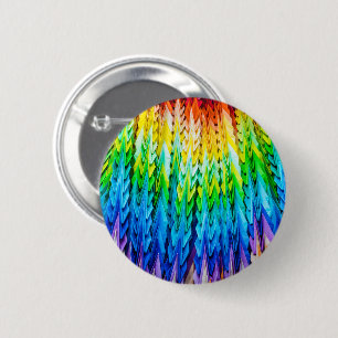 Bóton Redondo 5.08cm Senbazuru ou mil gruas origami