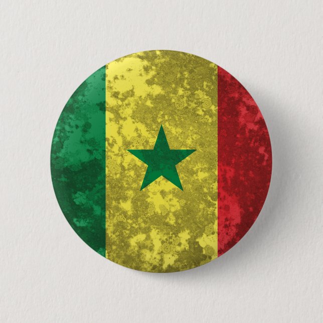 Bóton Redondo 5.08cm Senegal (Frente)