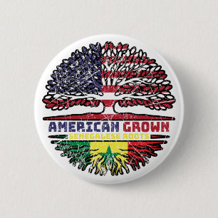 Bóton Redondo 5.08cm Senegal Senegal Senegal EUA EUA EUA EUA EUA EUA EU