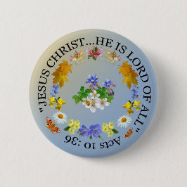 BÓTON REDONDO 5.08CM SENHOR DE TODOS